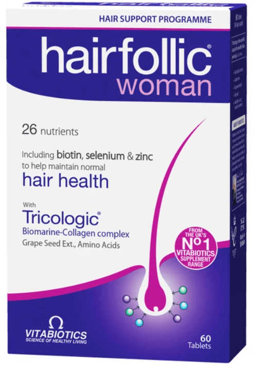 Vitabiotics Wellwoman Hairfolic Tricologic 60tabs