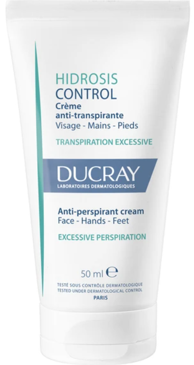 Ducray Hidrosis Control Anti-Perspirant Cream 50ml