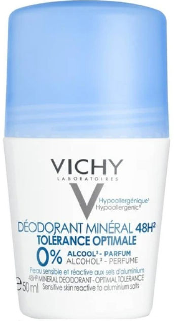 Vichy Deodorant Mineral 48h Tolerance Optimale Roll On