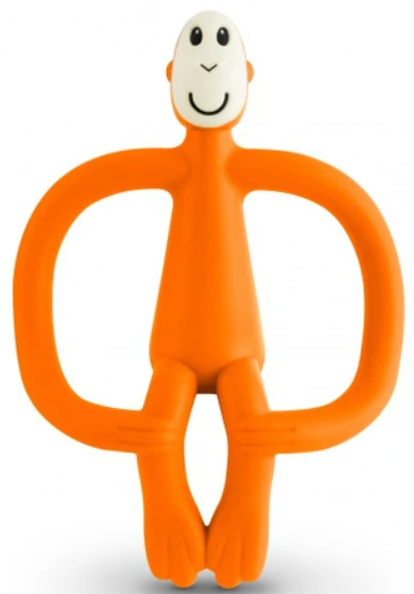 Matchstick Monkey Teething Toy Κωδ 240105, 1 Τεμάχιο - Orange