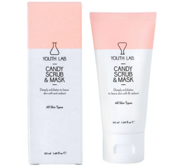 Youth Lab Candy Scrub & Mask Κρέμα Απολέπισης & Μάσκα Προσώπου για Εξισορρόπηση & Απαλότητα της Επιδερμίδας 50ml