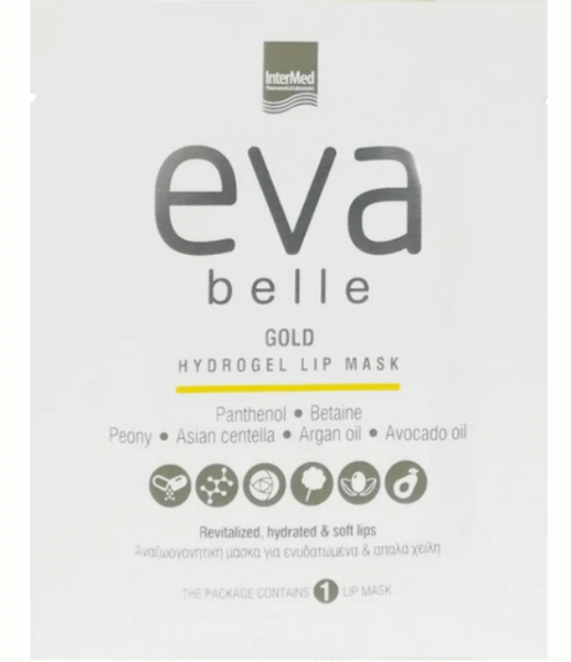 Eva Belle Gold Hydrogel Lip Mask 1x3g