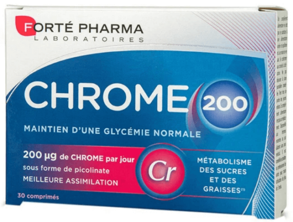 Forte Pharma Chrome 200, 30Tabs