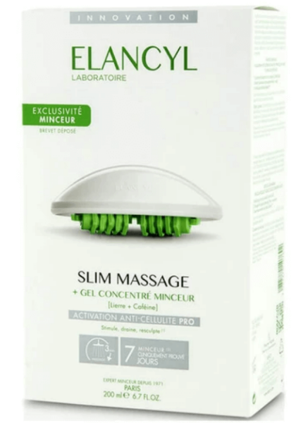 Elancyl Slim Massage Gel Concentre Minceur 200ml & Massage Gant, Gel για Μασάζ