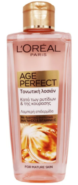 L'oreal Paris Age Perfect Τονωτική Λοσιόν Προσώπου με Θρεπτικά Συστατικά Μαγνήσιο & Βιταμίνη C