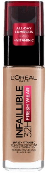 L'oreal Paris Infaillible 32H Fresh Wear Foundation Vitamin C Spf25+