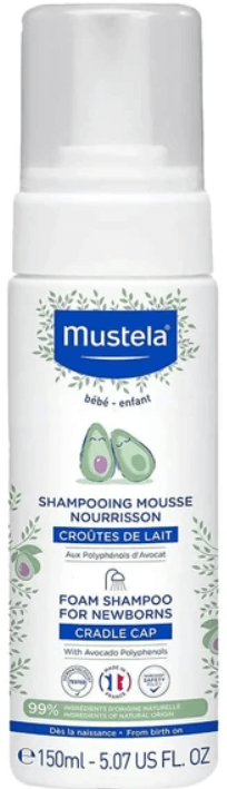 Mustela Cradle Cap Baby Foam