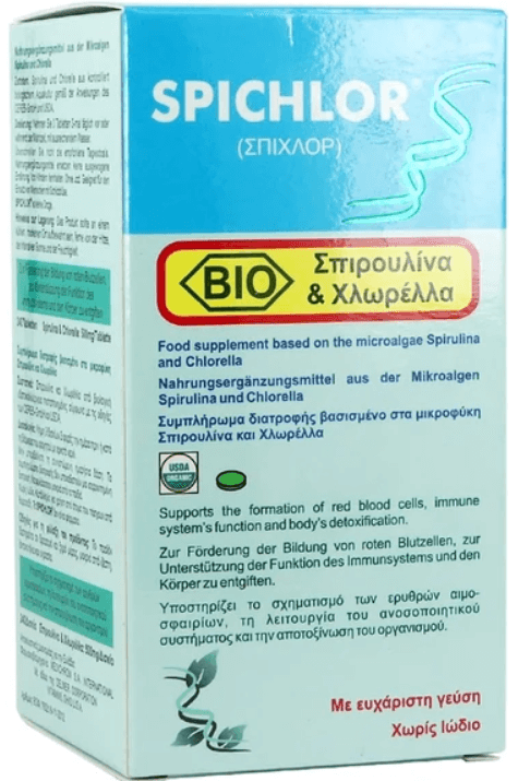 Medichrom Spichlor Spirulina & Chlorella 240tabs