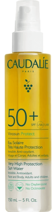 Caudalie Vinosun Protect Very High Protection Sun Water Spf50+, 150ml