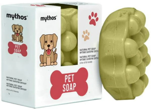 Flax Mythos Pet Dogs Natural Bar Soap with Olive Oil 100gr