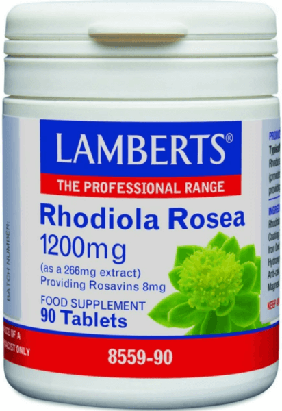 Lamberts Rhodiola Rosea 1200mg 90tabs