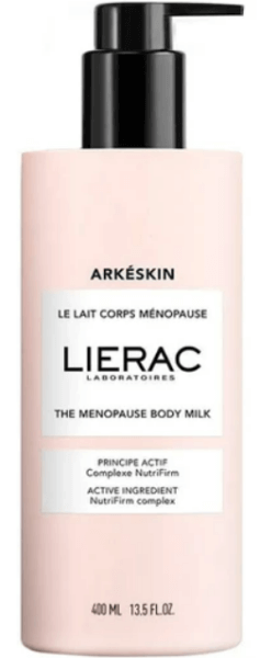 Lierac Arkeskin the Menopause Body Milk 400ml. Γαλάκτωμα σώματος για την περίοδο της εμμηνόπαυσης