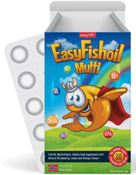 EasyVit EasyFishoil Multi 30 Ζελεδάκια