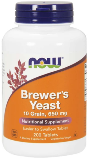 Brewer's Yeast 650mg 10 Grain (Vegetarian) 200tabs