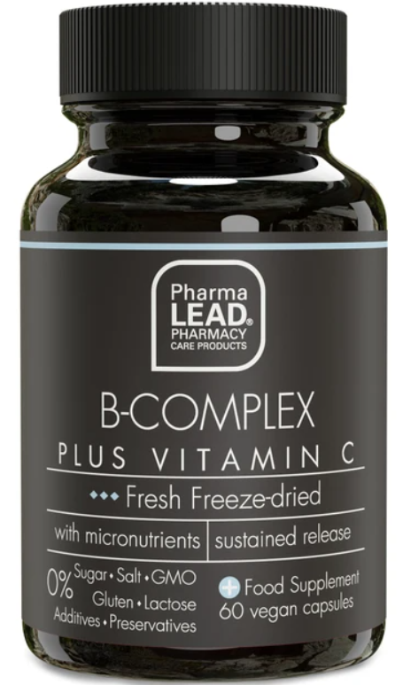 Pharmalead Black Range B-Complex Plus Vitamin C 60veg.caps. Πολυβιταμίνες για ανοσοποιητικό