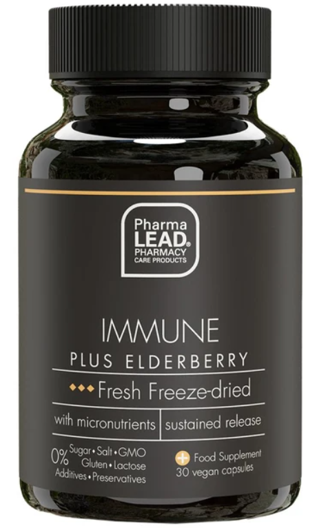 Pharmalead Black Range Immune Plus Elderberry 30veg.caps. Πολυβιταμίνες για το ανοσοποιητικό