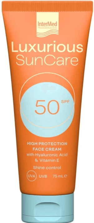 Luxurious Sun Care High Protection Face Cream Spf50