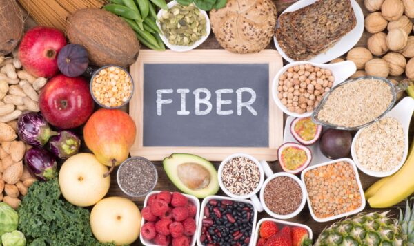 Food rich in fiber