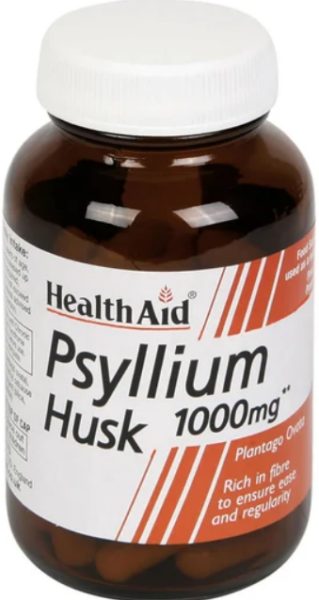 Health Aid Psyllium Husk 1000mg 60caps