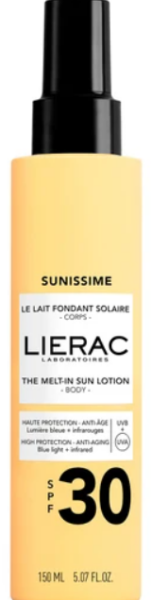 Lierac Sunissime The Melt-in Sun Body Lotion Spf30, 150ml