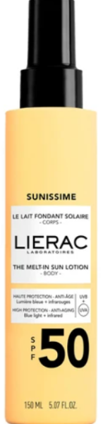 Lierac Sunissime The Melt-in Sun Body Lotion Spf50, 150ml