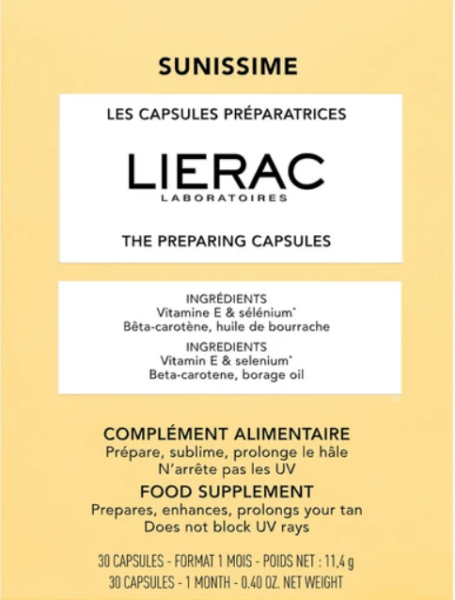 Lierac Sunissime The Preparing Tan Capsules 30caps