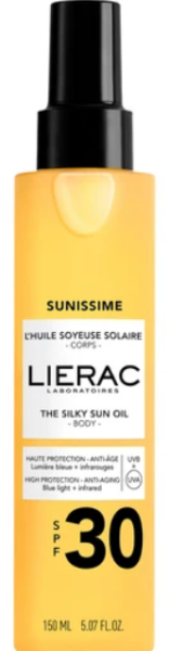 Lierac Sunissime The Silky Sun Body Oil Spf30, 150ml