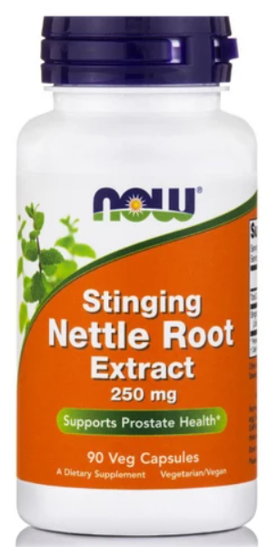 Now Stinging Nettle Root Extract 250 mg 90veg.caps