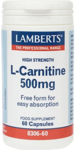 Lamberts L-Carnitine 500mg, 60caps