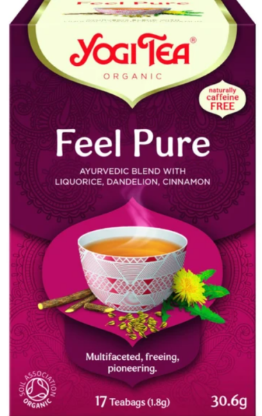 Yogi Tea Feel Pure 17 Τεμάχια (17 Φακελάκια x 1.8g)