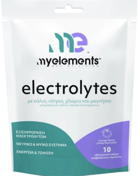 My Elements Electrolytes with Potassium, Sodium & Magnesium 10 Effer.tabs