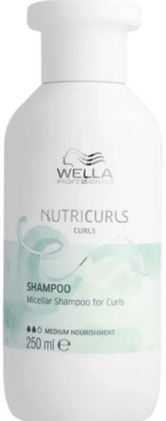 Wella Professionals Nutricurls Medium Nourishment Micellar Shampoo for Curls 250ml