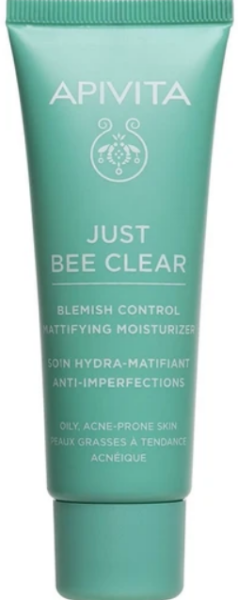 Apivita Just Bee Clear Blemish Control Mattifying Moisturizer 40ml