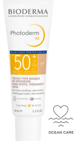 Bioderma Photoderm-Μ Spf50+ Tinted Anti-Recurrence Face Gel-Cream 40ml - Light