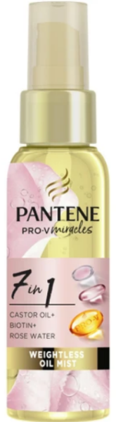 Pantene Pro-V Miracles 7in1 Leave-in Weightless Hair Oil Mist 100ml