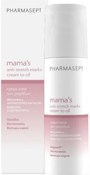 Pharmasept Mama's Anti-Stretch Marks Cream to Oil 150ml