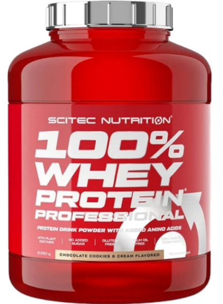 Scitec Nutrition 100% Whey Protein Professional 2350g - Chocolate Cookies & Cream