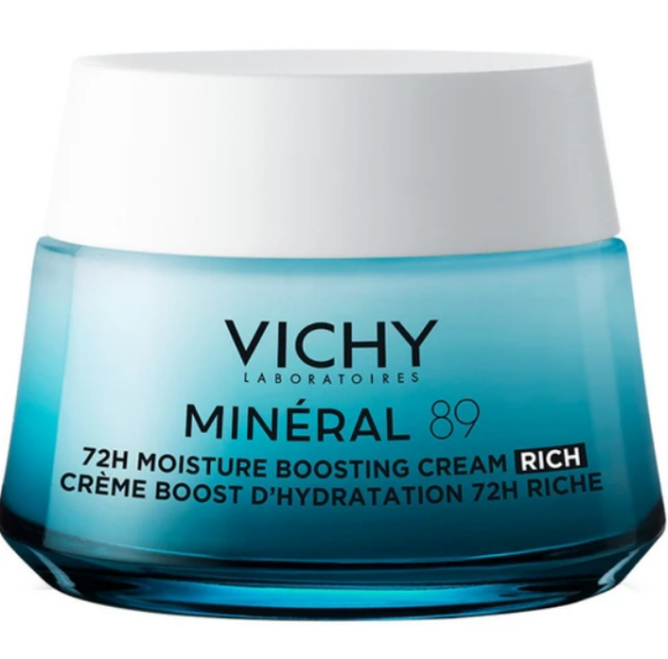 Vichy Mineral 89 72H Moisture Boosting Rich Texture Cream 50ml