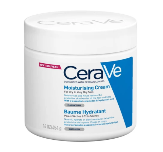 CeraVe Moisturising Face & Body Cream for Dry to Very Dry Skin 454g
