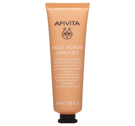 Apivita Gentle Exfoliation Apricot Face Scrub 50ml
