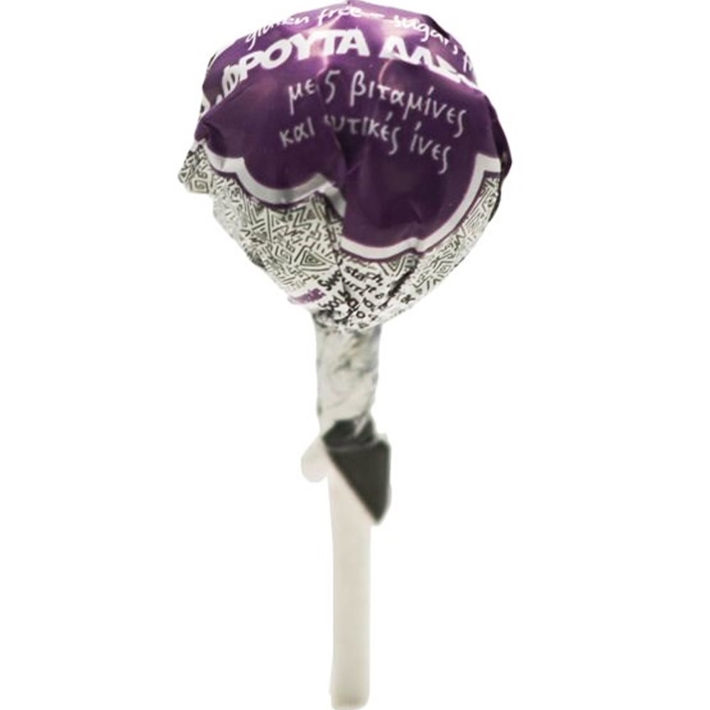 Kaiser Kaiser Lollipop with Vitamins & Natural Fibers Γλειφιτζούρι με Βιταμίνες & Φυτικές Ίνες με Πλούσια Γεύση 1 Τεμάχιο - Φρούτα του Δάσους