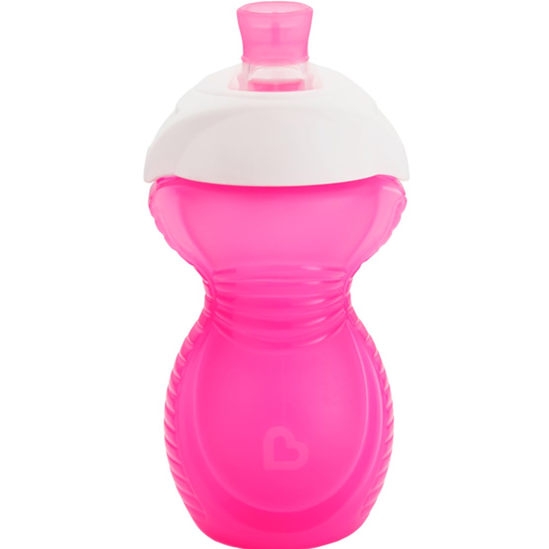 Munchkin Munchkin Click Lock Bite Proof Sippy Cup Παιδικό Κύπελλο με "Click-lock" Σχεδιασμό & Καπάκι Σιλικόνης 296ml - Ροζ