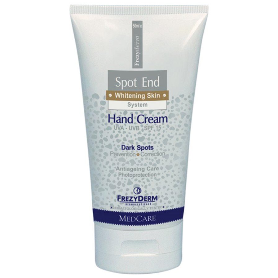 Frezyderm Frezyderm Spot End Hand Cream Spf15 Λευκαντική Κρέμα Χεριών 50ml