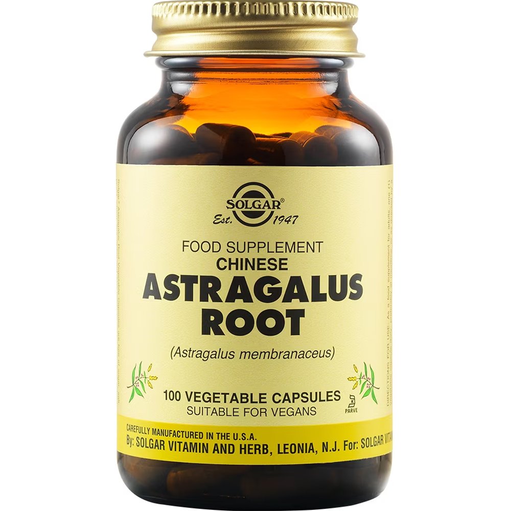 Solgar Solgar Astragalus Root Συμπλήρωμα Διατροφής Εκχυλίσματος Αστράγαλου για την Ενεργοποίηση του Ανοσοποιητικού Συστήματος με Αντιφλεγμονώδεις Ιδιότητες για την Καλή Λειτουργία των Νεφρών 100veg.caps