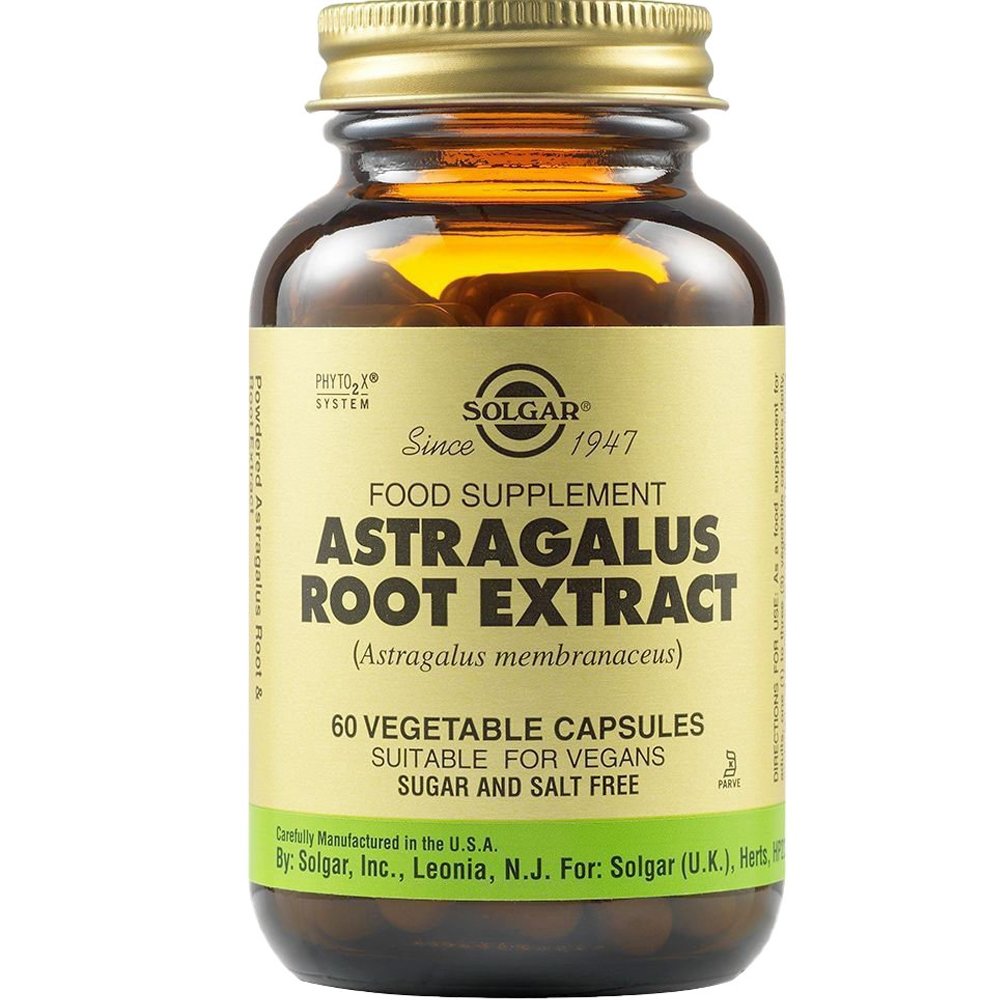 Solgar Solgar Astragalus Root Extract Συμπλήρωμα Διατροφής Εκχυλίσματος Ρίζας Αστράγαλου για την Ενεργοποίηση του Ανοσοποιητικού Συστήματος με Αντιφλεγμονώδεις Ιδιότητες για την Καλή Λειτουργία των Νεφρών 60veg.caps