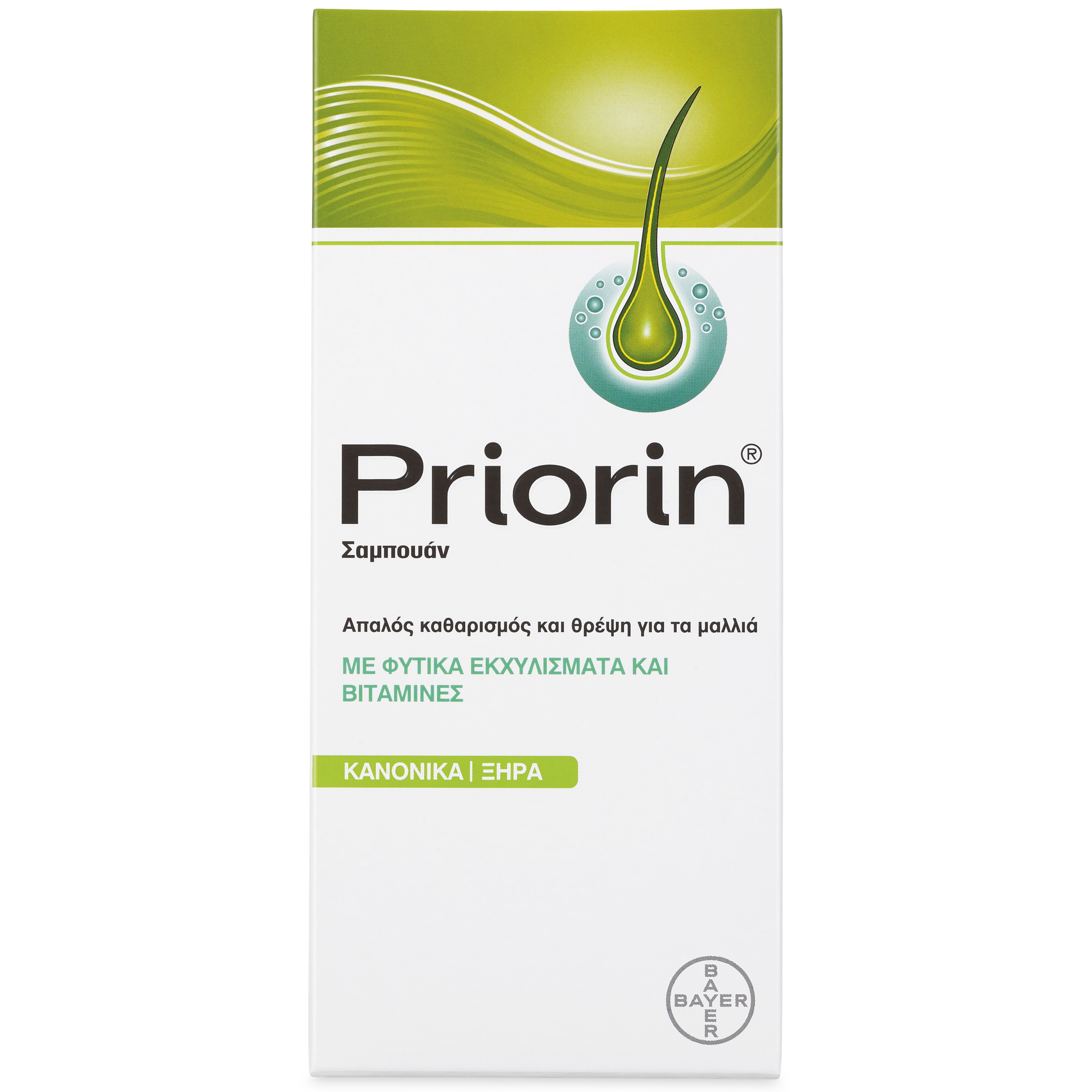 Priorin Priorin Shampoo for Normal to Dry Hair Σαμπουάν με Φυτικά Εκχυλίσματα & Βιταμίνες για Κανονικά / Ξηρά Μαλλιά 200ml