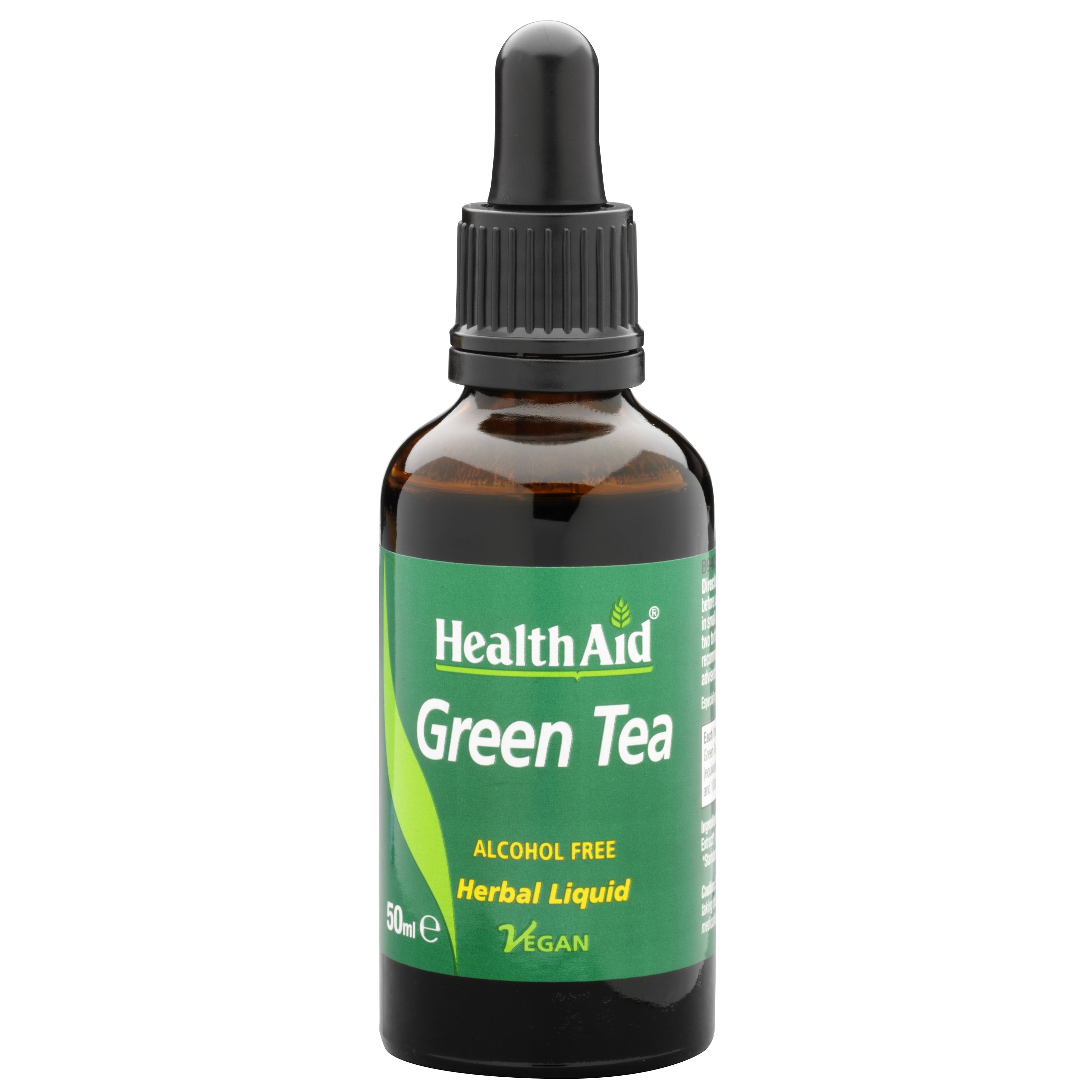 Health Aid Health Aid Green Tea Liquid Alcohol Free Ισχυρό Αντιοξειδωτικό 50ml