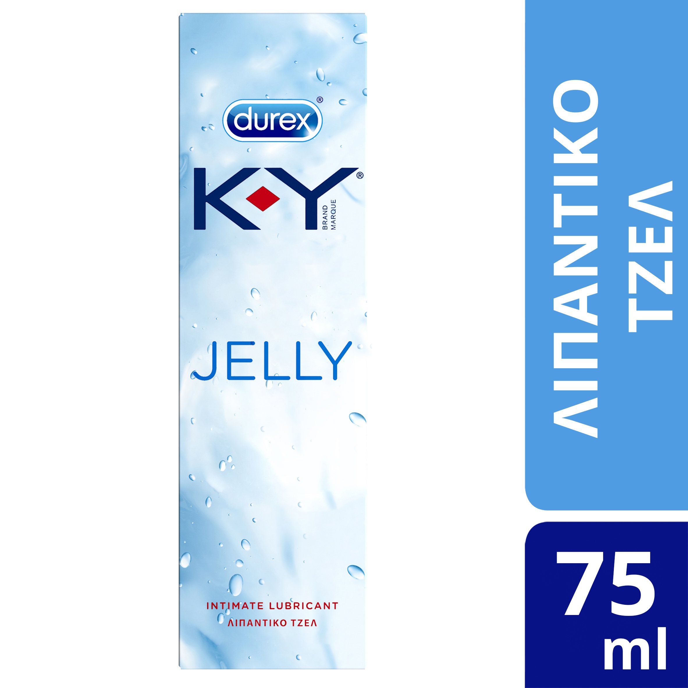 Durex Durex K-Y JELLY Intimate Lubricant Λιπαντικό Τζελ για την Κολπική Ξηρότητα 75ml