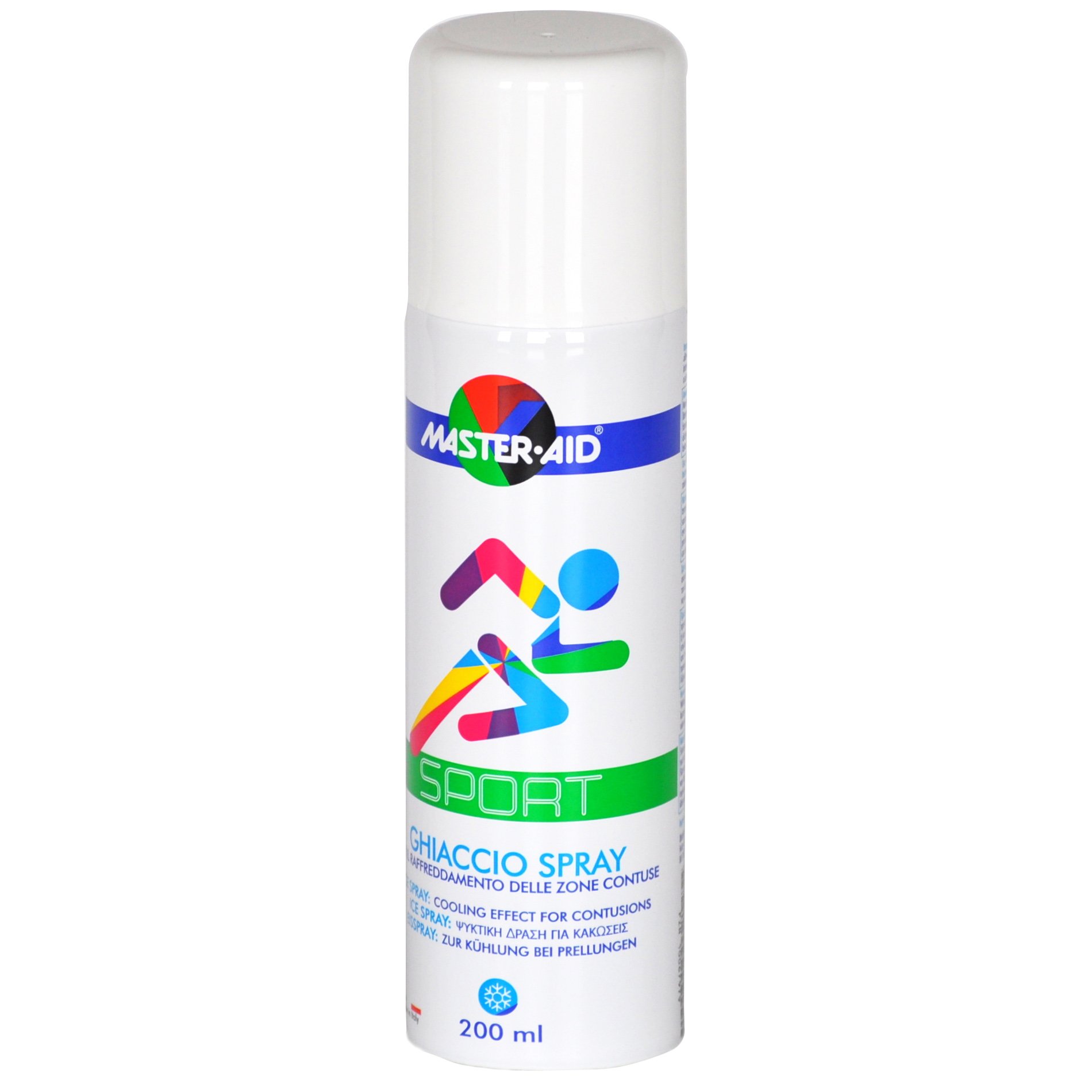 Master Aid Master Aid Sport Ψυκτικό Spray Πάγου Για Άμεση Ψύξη Της Τραυματισμένης Περιοχής 200ml