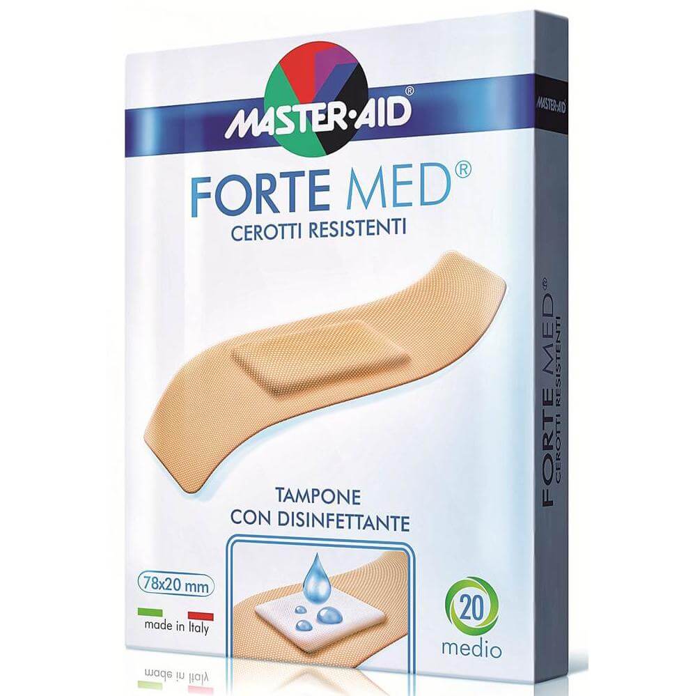 Master Aid Master Aid Forte Med 78X20mm Στενά 20Strip